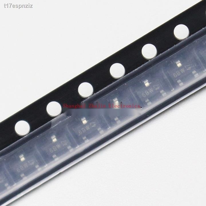 SMD transistor BC817-25 BC817 Silkscreen: 6B 6BW 6Bt SOT-23 (100 pieces ...