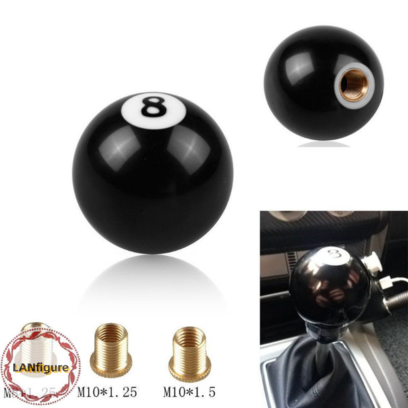 LANfigure Universal Car Auto Truck 8 Ball Gear Shifter Lever Handle