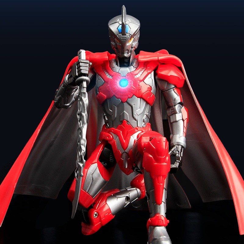Seven steel Ultraman toy Ultra mobile armor mecha first generation Ace ...