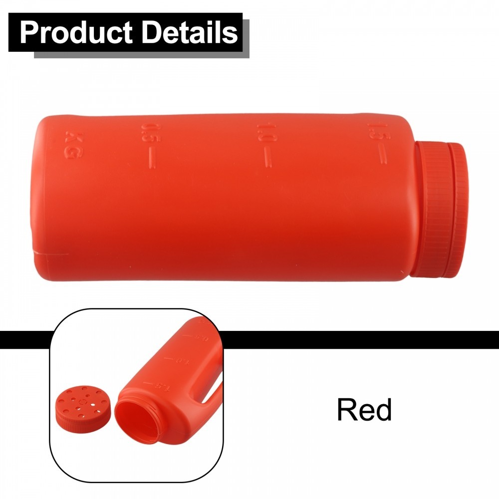 Fertilizer Spreader Adjustable Flow Rate Integrated Shovel Easytouse