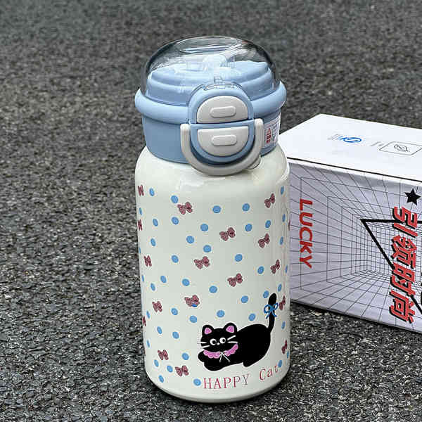 tumbler hot and cold tumbler with straw Thermos mug 2024 new female
