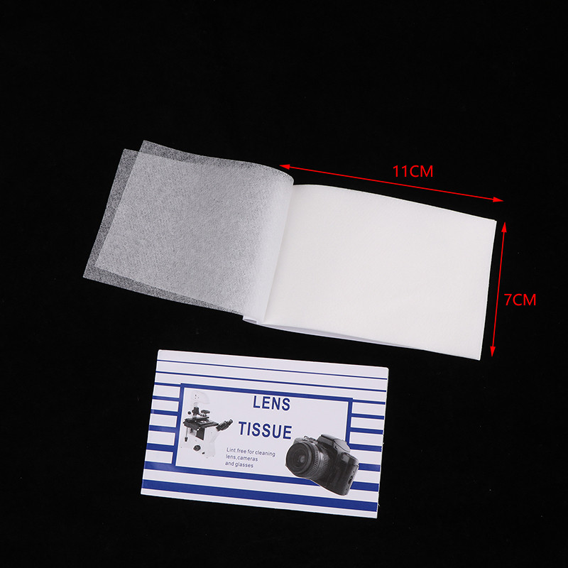 [yiiweng] 125PCS Camera Wipe Microscope Eyeglasses Kit Cleaner Tissue