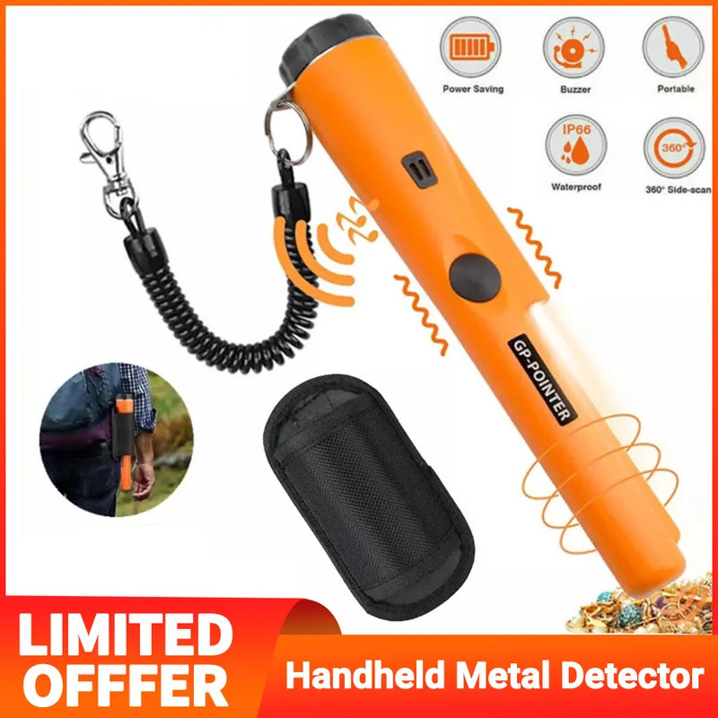 Positioning Rod Handheld Underground Metal Detector GP Pointer Handheld ...