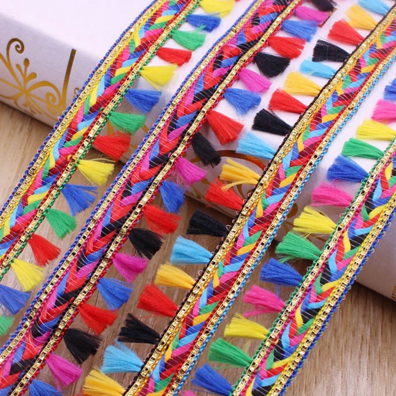 1Yards Tassel Fringe Trim Garment Clothes Curtain Ribbon Lace ...