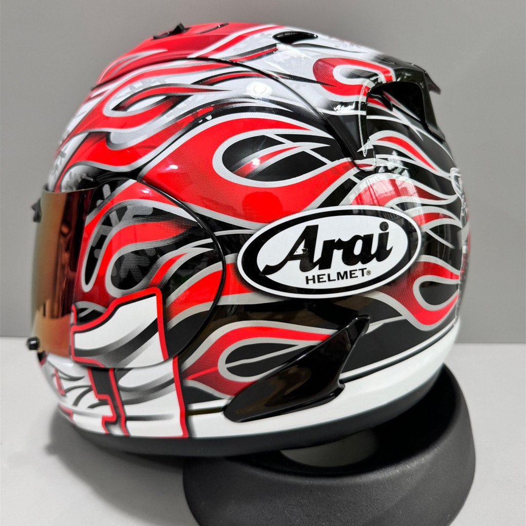 [2025NEW]ARAI R5 Red Crane Full Face Helmet Arai Red Full Face Helmet ...