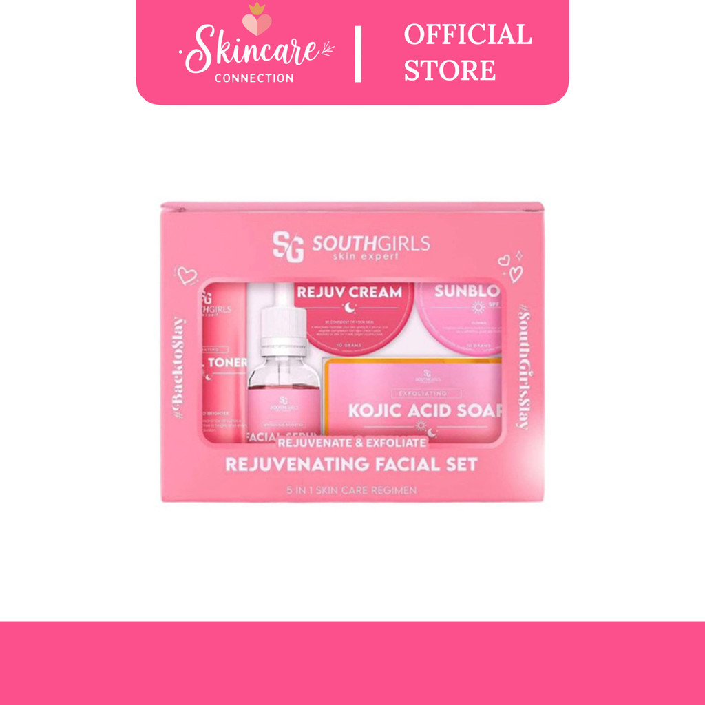 South Girls Skin Expert Rejuvenating Facial Set All Skin Types | Shopee ...