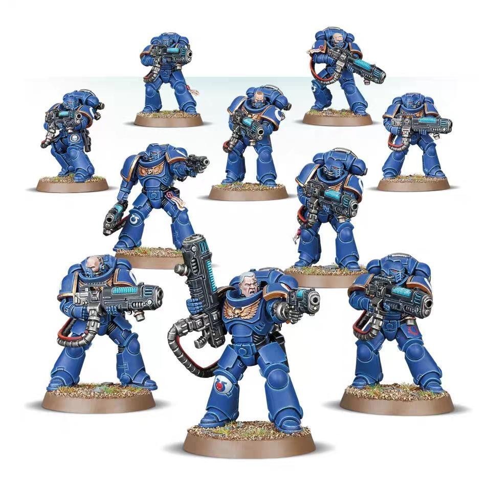 Space Marines E348 Space Marines Primaris Hellblasters Microscopic ...