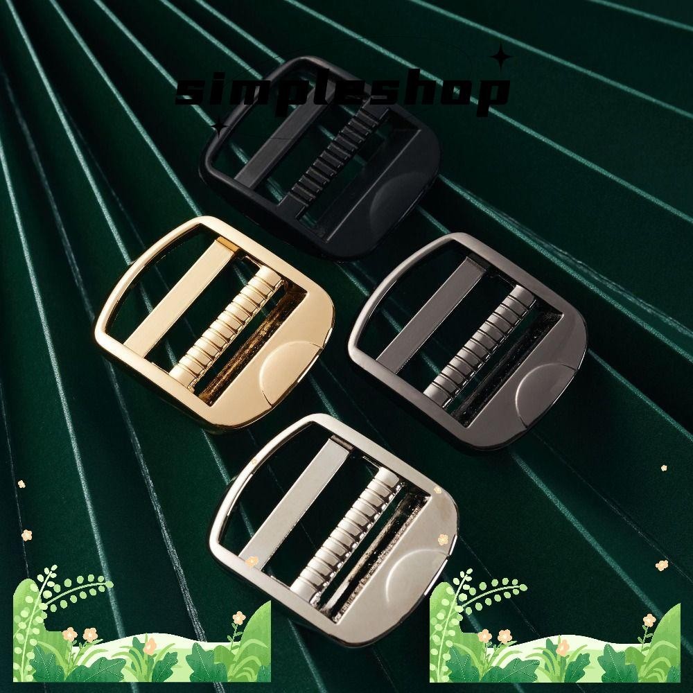 SIMPLE 5pcs Metal Ladder Lock, Metal 3 Colors Slider Adjust Buckles, 20 ...