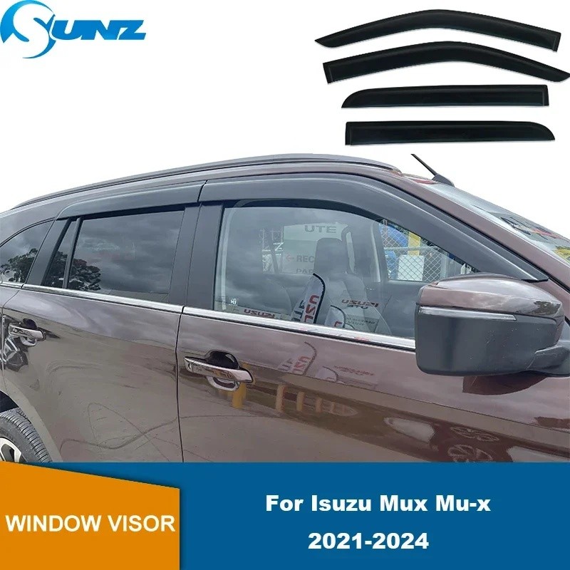Car Window Visor For Isuzu Mux 2021 2022 2023 2024 Wind Shields Sun