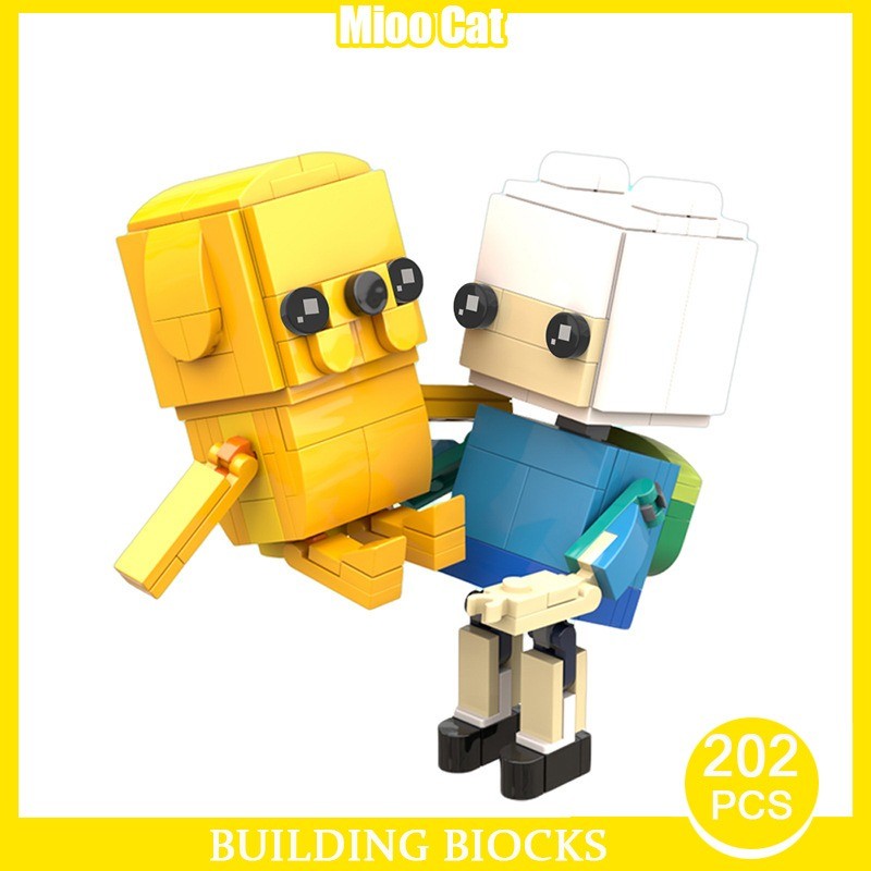 MOC Adventure Time with Finn and Jake Building Blocks Assembly ...
