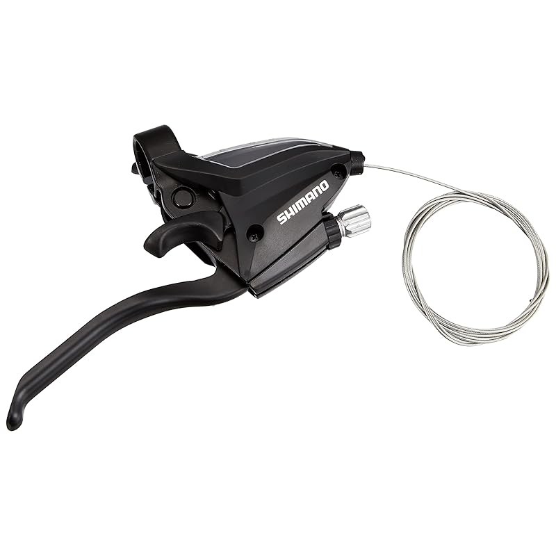 Leva Cambio/freno Shimano Altus ST-EF500-8R &ndash; Destra, 8 Velocit&agrave;, Per Manubrio Piatto, Nero