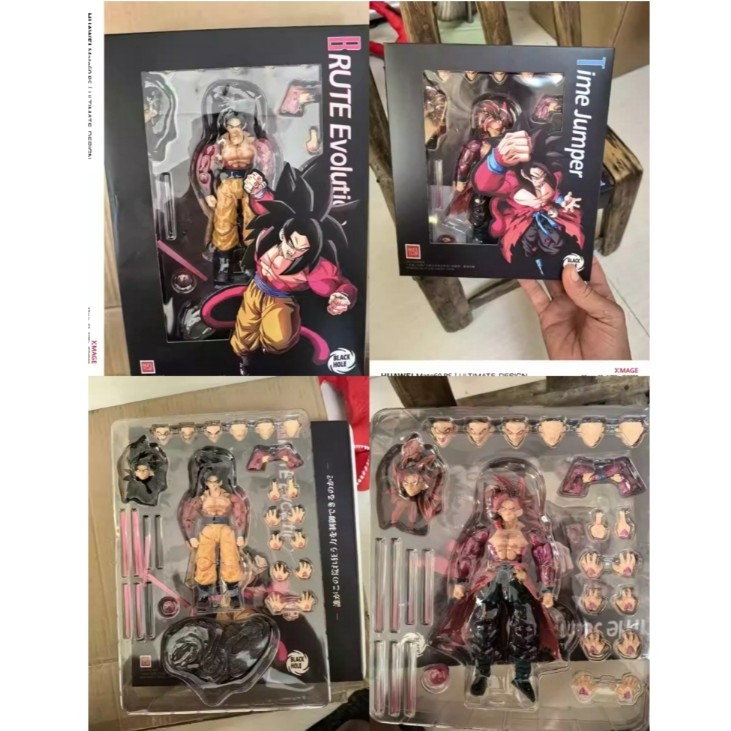 Black Hole Model New Product SHF Super 4 Goku Time Ranger Wild Force 3. ...