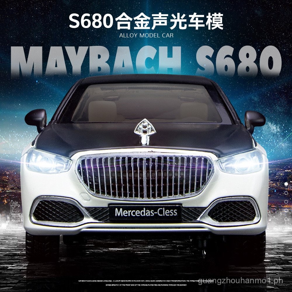 （Window box）Simulation1Ratio24Great Ben MaybachS680Model Toy Wholesale