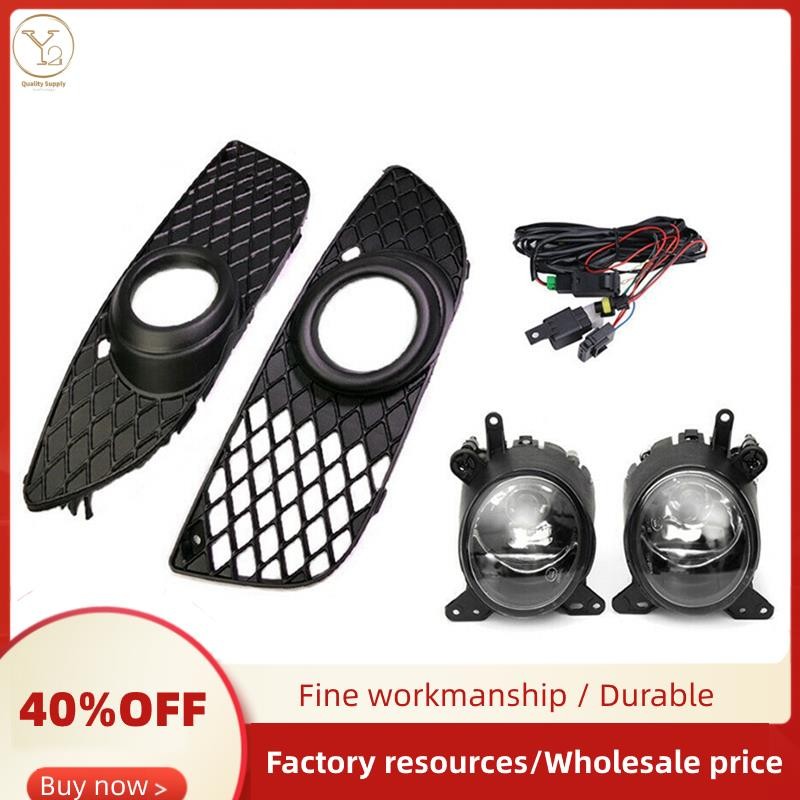 Car Fog Lights LED DRL Headlight Fog Light Headlights Foglights Covers