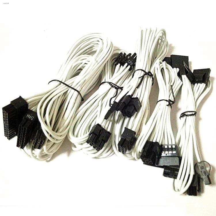Câble D'alimentation PCIe 8 Broches Pour Alimentations Corsair - Compatible RM, RMx, SF Series, Double Connecteur 6+2