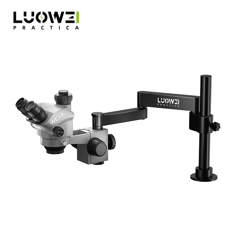 LUOWEI WCI3 750X Microscope with Column Swing Arm Highdefinition