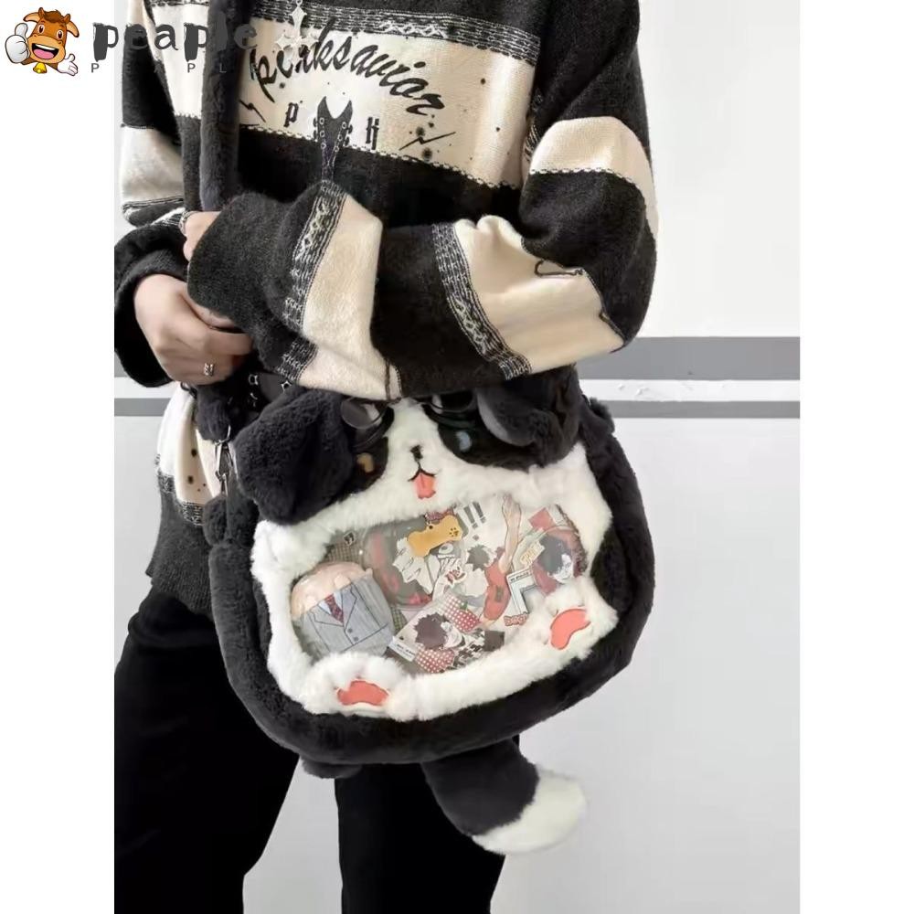 PEAPLE Doll Display Bag, 2024 Plush Golden Retriever Backpack, Large ...