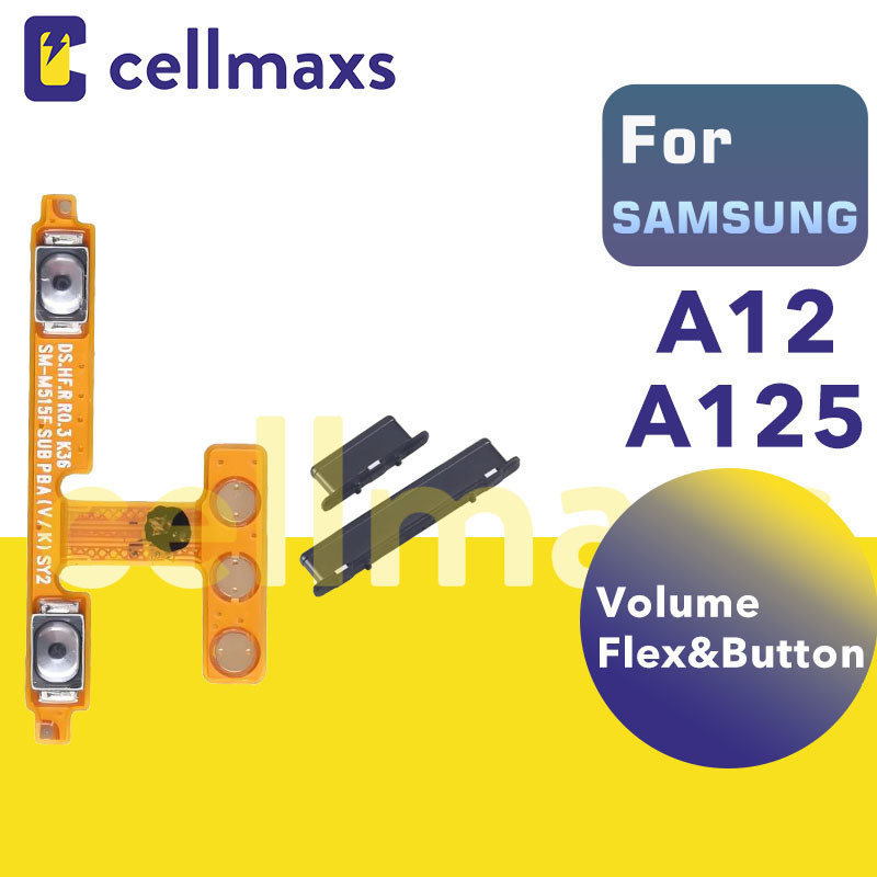 For SAMSUNG Galaxy A12 A125 Volume Flex Button SM-A125 | Shopee Philippines