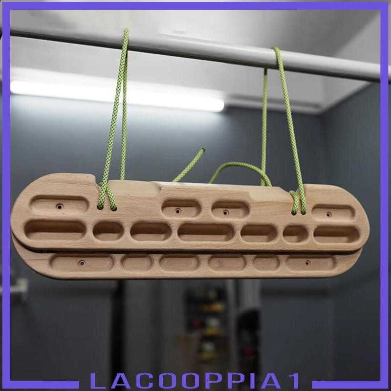 [Lacooppia1] Climbing Fingerboard Training Board Upper Body Workouts