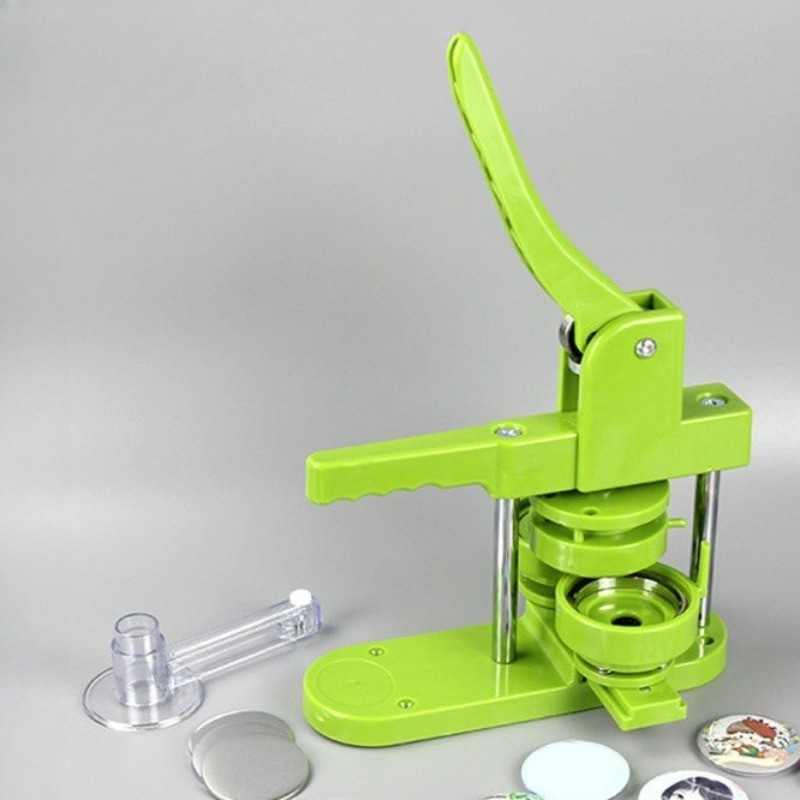 100 piece set with consumables Activity pricePortable Button Maker ...