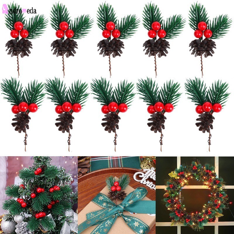 24-Pack Mini Christmas Candle Rings – Rustic Berry Wreaths For Pillar Candles & Tables