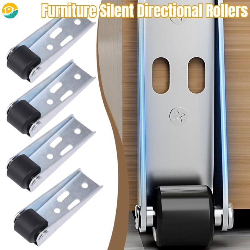 Durable Metal Furniture Silent Side Mounted Directional Rollers Multi ...