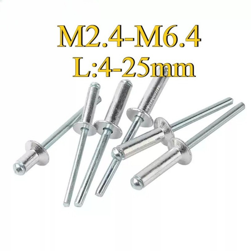 Countersunk Head Blind Rivet Aluminum Pull Rivet pulling rivet M2.4/M2 ...