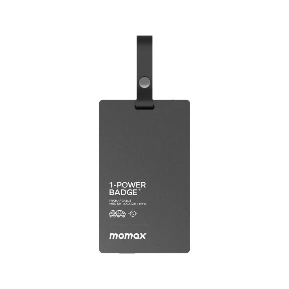 Momax 1-Power Badge+ Rechargeable Find My Locator 2500mAh | Shopee ...
