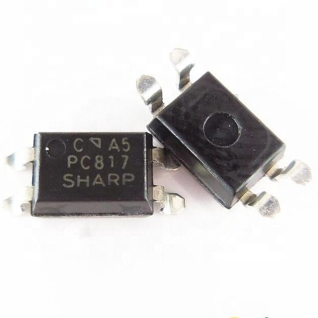 (EP) PC817 PC 817 SHARP Optocoupler Phototransistor Photocoupler DIP 4 ...