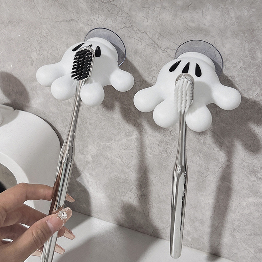 Cartoon Mickey Mouse Hand Wall Hanging Toothbrush Holder Paste Hooks ...