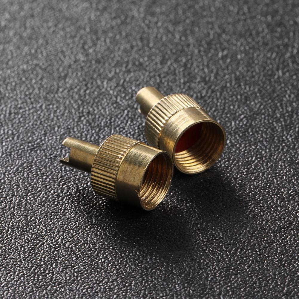 24/40/80pcs Slotted Head Valve Stem Caps with Core Remover Tool for Car ...