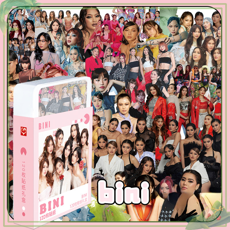 61pcs/set BINI Stickers Photo Sticker Aiah Colet Gwen Jhoanna Maloi ...