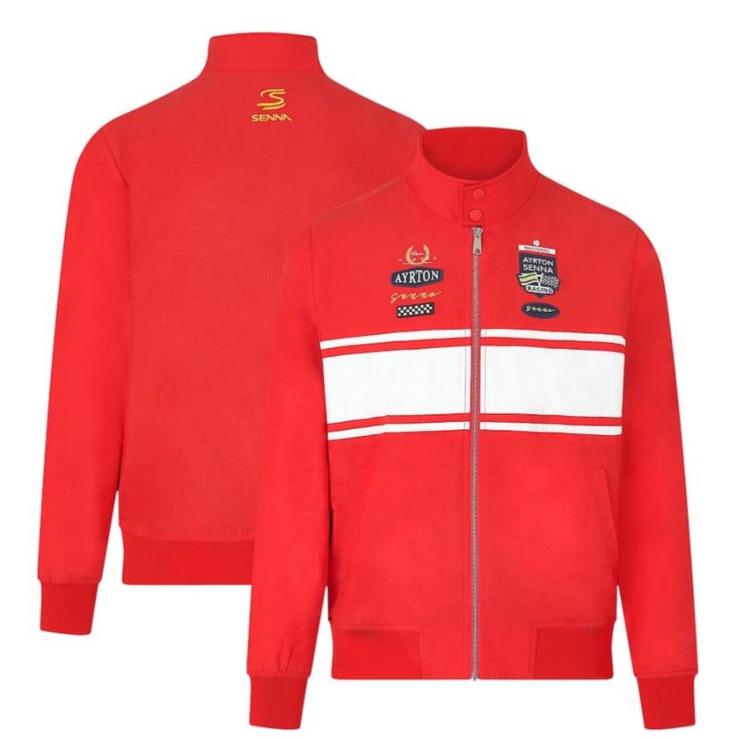 2024 Newest F1 Racing Suit + Ayrton Senna Legacy F1 Softshell Jacket ...