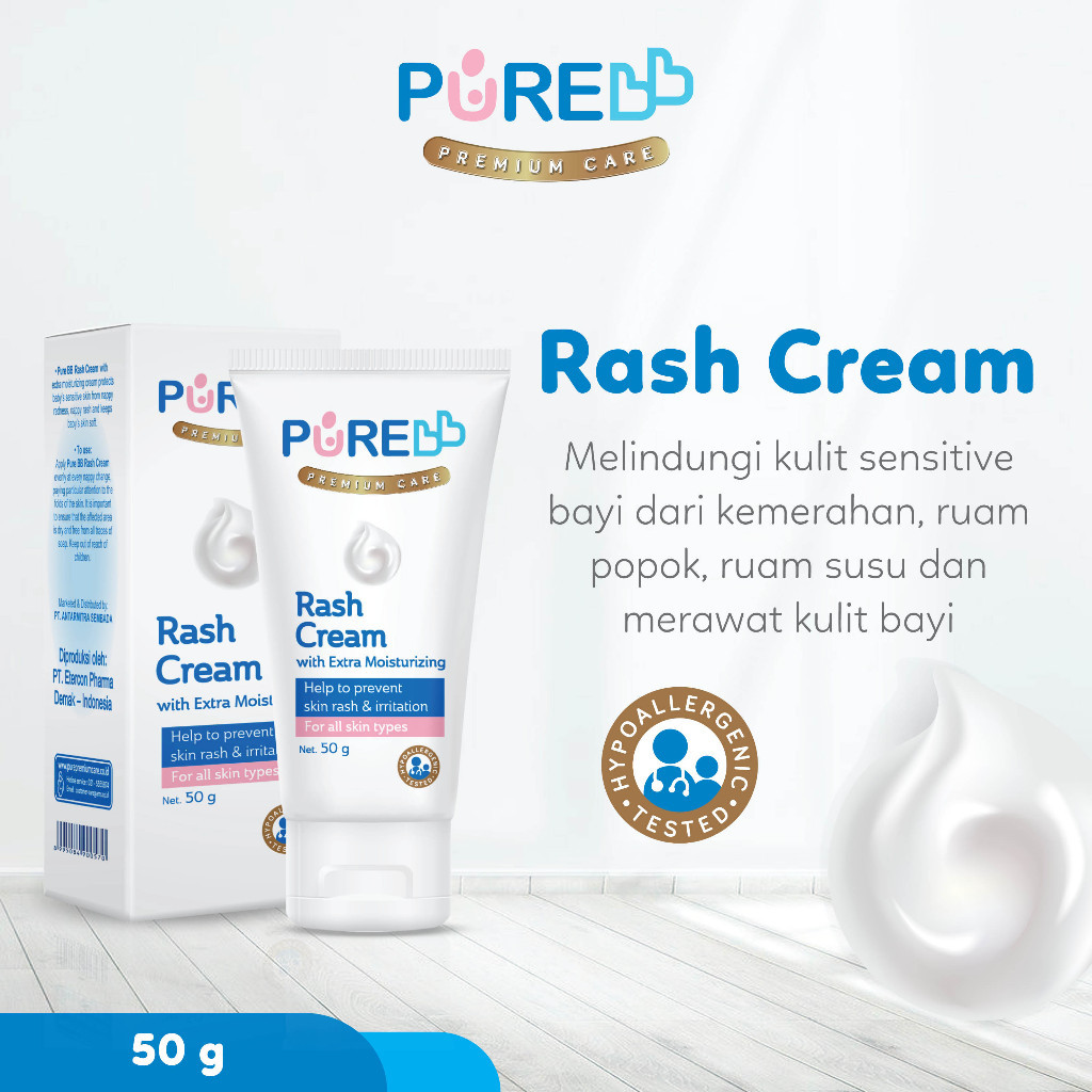 Pure Kids Rash Cream Baby 50g / Anti-Rash Cream for Babies - PureBB ...