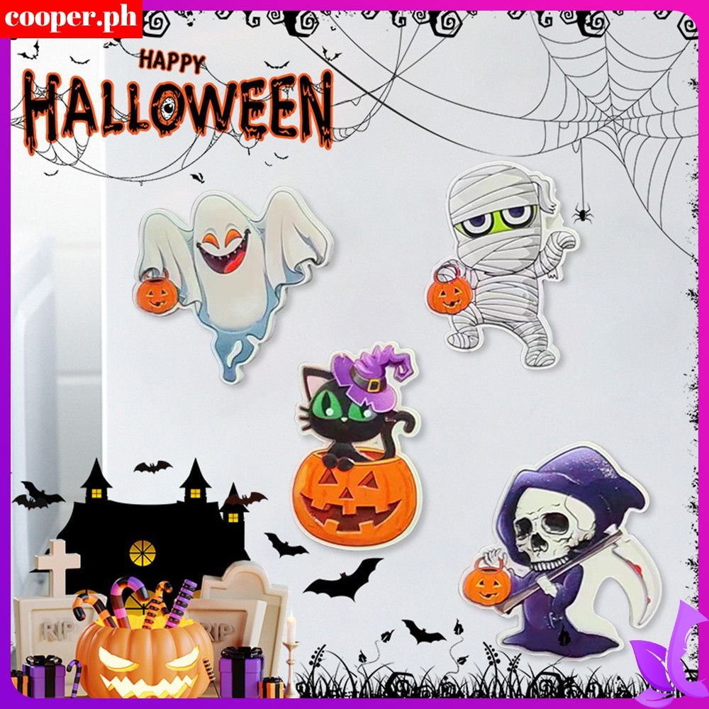 Fridge Magnet Halloween Refrigerator Magnets Spooky Halloween Ghost ...