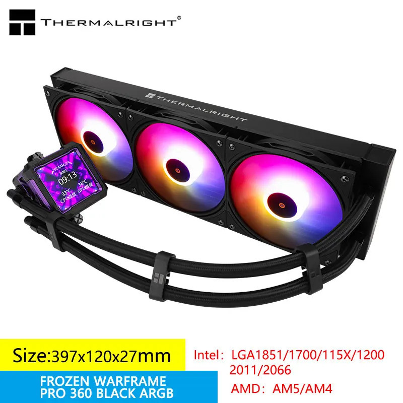 Thermalright FROZEN WARFRAME PRO 360 ARGB All -in -one water cold ...
