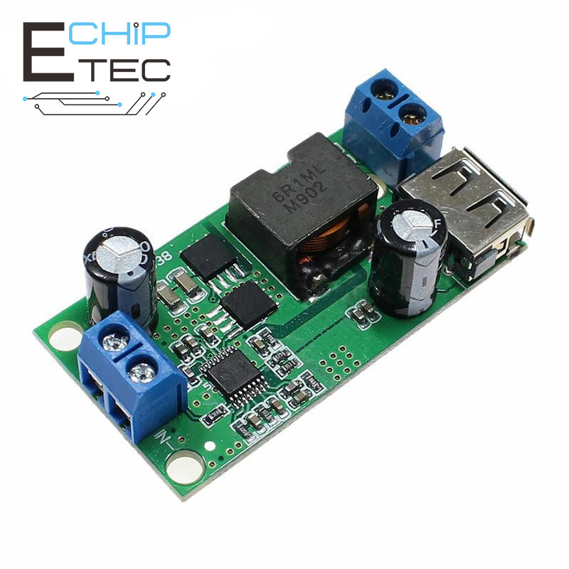 1PCS DCDC 5A Step Down Module 9V/12V/24V/36V to 5V High Power Vehicle