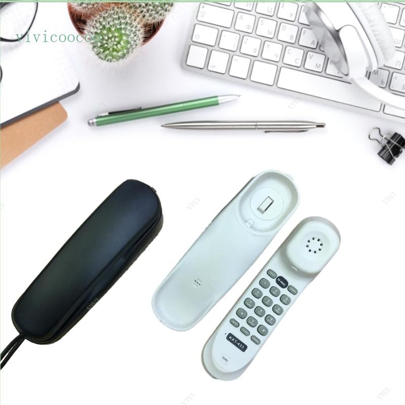 VIVI Corded House Phones Telephone Desk Wall Mountable Landline Phone