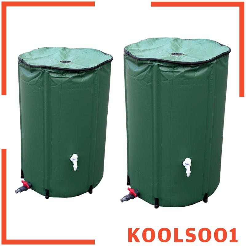 [Koolsoo1] Foldable Rain Barrel Water Rainwater Storage Tank with ...