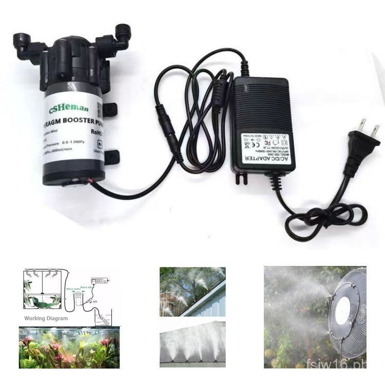 Csheman24v2a Miniature50G Diaphragm Booster Pump Self-Priming Pump ...