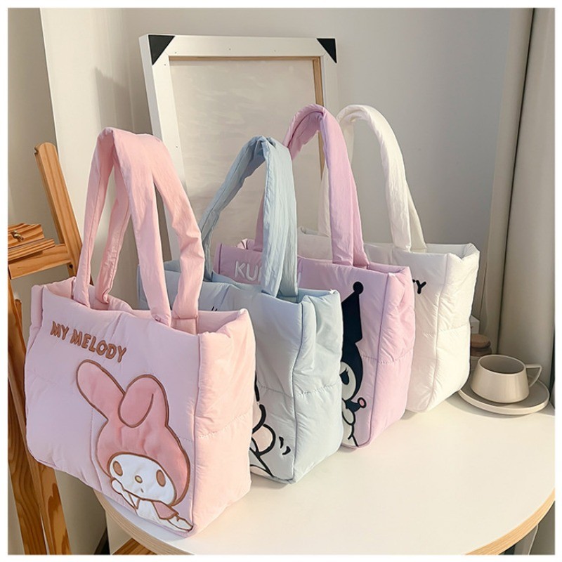 Sanrio Kawaii Hello Kitty Kuromi Tote Bags Cute My Melody Pochacco ...