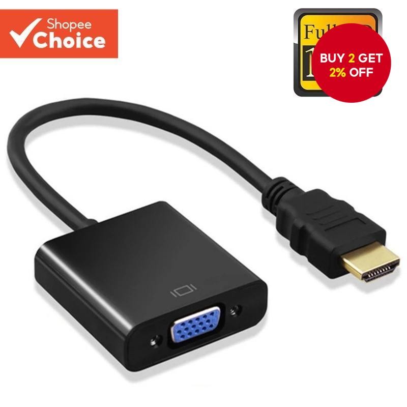 HDMI Auf VGA Adapter Konverter Verteiler Produktbild-Vorschau 9