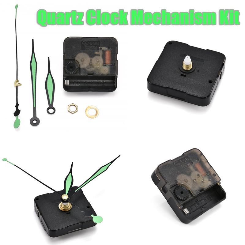 DIY Silent Quartz Movement Wall Clock Quartz Clock Mechanism Kit Repair ...