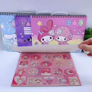 Sketchpad With Sanrio Character Design A4 Sanrio Thin Drawing Book ...