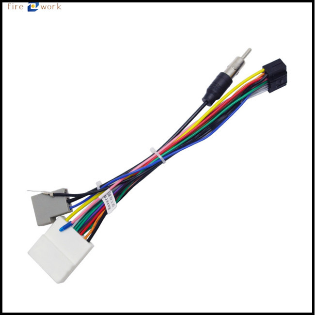 Car Stereo Radio Power Harness Cable Wire Adapter AMP Support JBL For