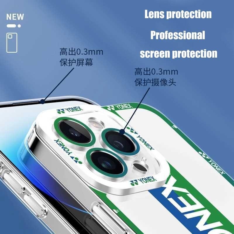 YONEX Badminton Shell For Iphone 11 12 13 14 15 Pro Max 6 6S 7 8 Plus ...