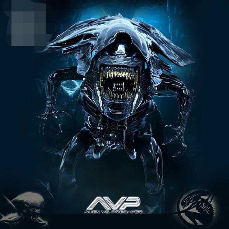 Alien Wars Predator ALIENS Alien Queen Q Version Joint Super Movable ...