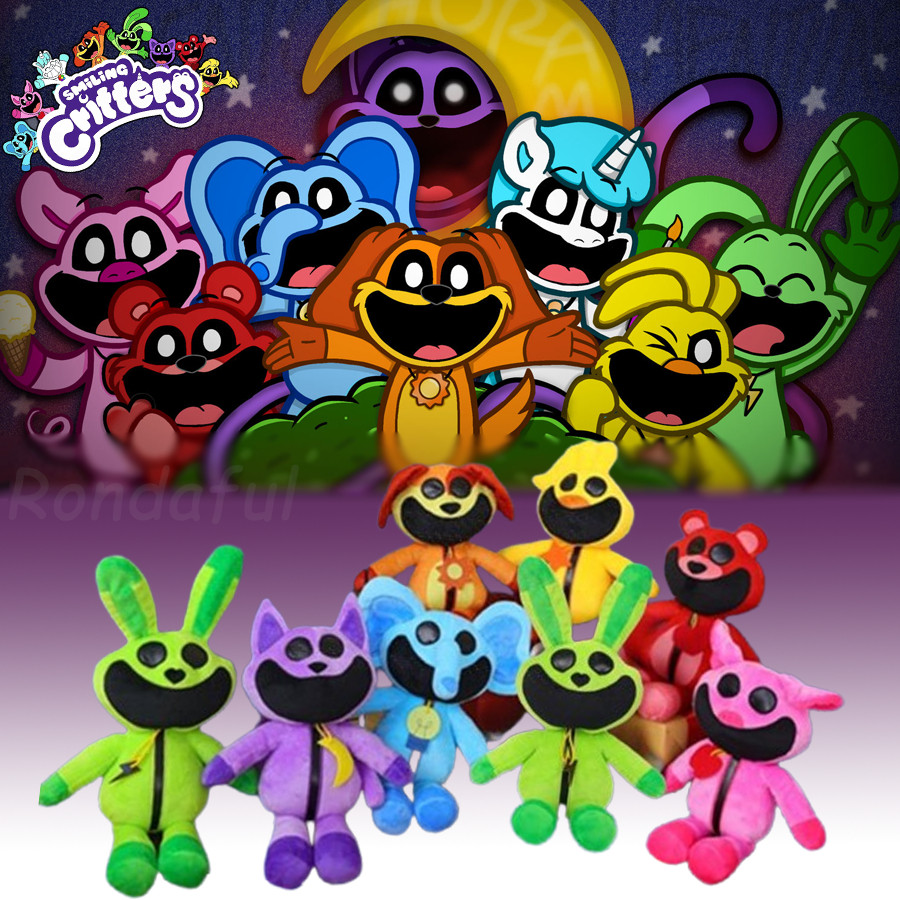 25/30cm Poppy Playtime Smiling Critters Plush Toys 24 Styles Cartoon ...