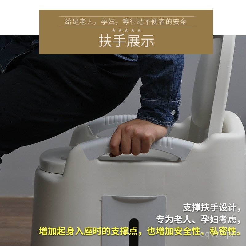 A portable toilet in a rural area with a beautiful sunset in the background