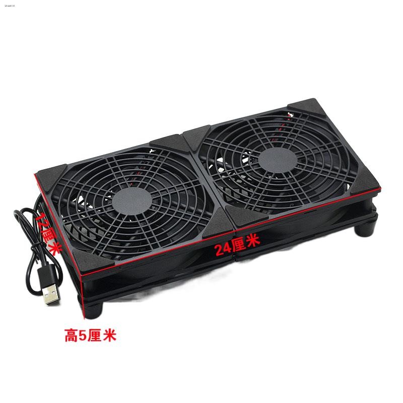 Router cooling fan rack 5V USB fan set-top box broadband cat cooling ...
